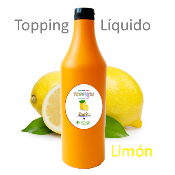 Topping Líquido - Natural Gelatti - Limón - 1 Kg - Líquidos - Toppings