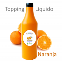 Topping Líquido -  Natutal Gelatti - Naranja - 1,2 Kg