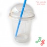 Vaso de plástico para Smoothie, batidos y helado