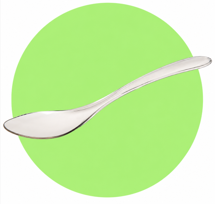 cuchara para yogurt de 14cm
