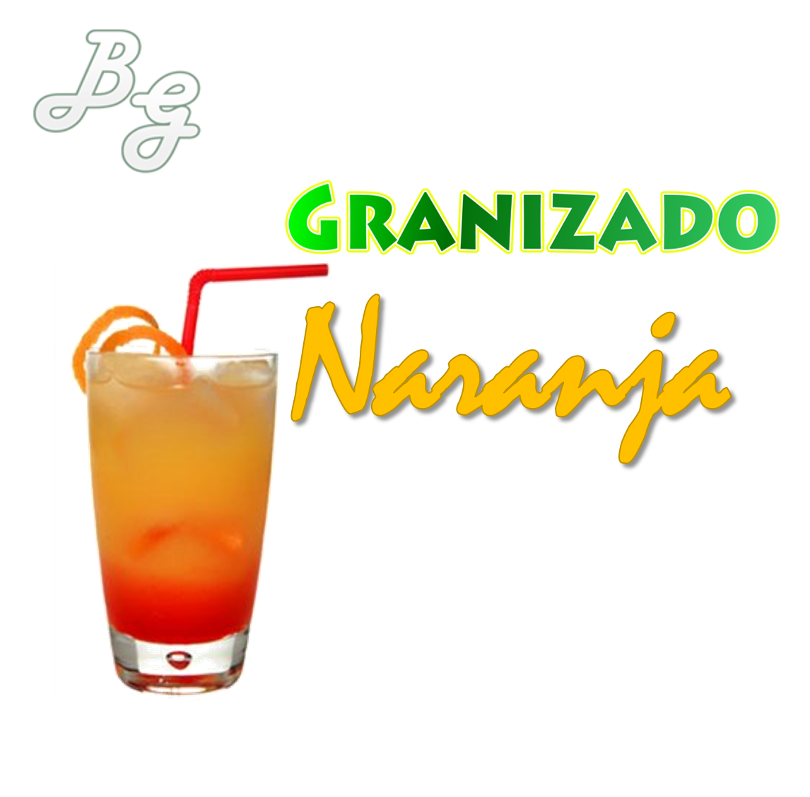 Granizado naranja