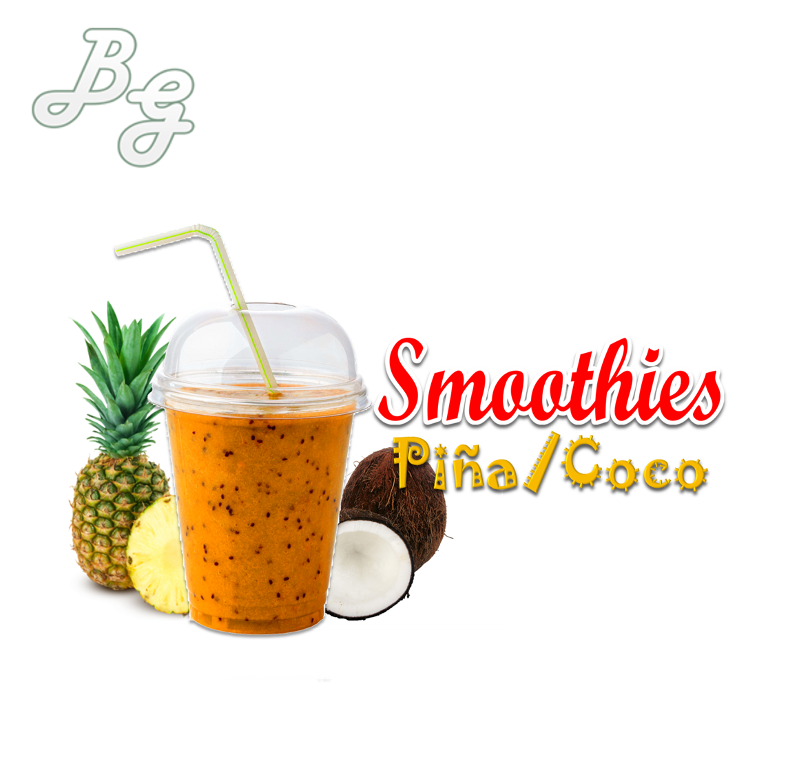 Smoothies Piña-Coco.